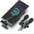 K9 Wireless Dual Microphone Professional Lapel Lavalier Microphone Remove Noise For Тур с. 
