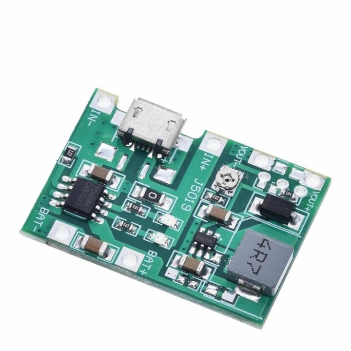 J5019 HW-357 Boost Module DC DC Step Up Adjustable UPS 4.5-8V To 3.7 ...