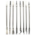 8in 1 IC Chip Repair Thin Tools Set CPU Metal Remover Burin to Remove for Mobile Phone Computer CPU NAND IC Chip Repair. 