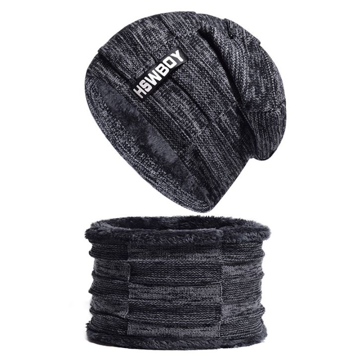 Winter%20Beanie%20Hats%20Scarf%20Set%20Warm%20Knit%20Hat%20Skull%20Cap%20Neck%20Warmer%20with%20Thick%20Fleece%20Lined%20Winter%20Hat%20and%20Scarf%20for%20Men%20Women%20-%20Image%204