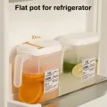 1.8/2.5L Plastic Large Cold Water Pitcher Drink Beverage Dispenser Juice Kettle Handle Storage Tank Jug.