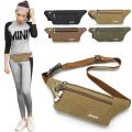 Waist Bag Men's and Women's Sports Waist Bag Multi-Functional Waist Bag Portable Close-Fitting Small Waist Bag Crossbody Bag Chest Bag Construction Site. 