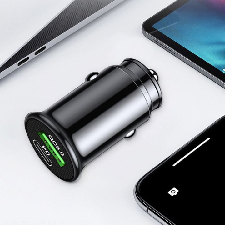 Podofo%2020W%20PD/QC%203.0%20Mini%20Dual%20Port%20Fast%20Car%20Charger%20For%20Universual%20Phone%20Small%20and%20portable%20Car%20Charger%20-%20Image%205
