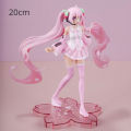 New Anime Miku Cute Kawaii Virtual Singer Miku Manga Statue Figurines Pvc Action Figure 15~25cm.