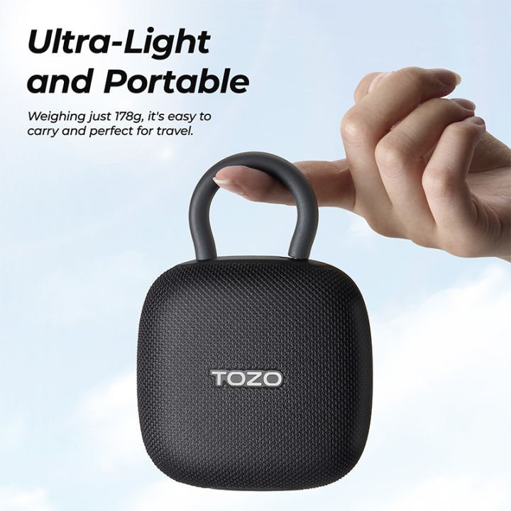 TOZO%20SoundGo%20Bluetooth%20Speaker%20with%20IPX7%20Waterproof,%2024-Hour%20Playtime%20&%20Superior%20Sound%20Quality%20-%20Image%202