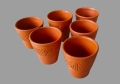 Clay tee cup set. Clay Cup. Matir cup. Matir Tea cup. Handmade.Clay Tea Cup. Master cup set. 6 pis cups in a box.