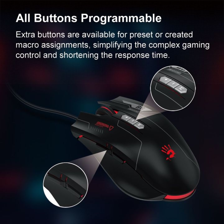 A4tech%20Bloody%20ES7%20RGB%20eSports%20Gaming%20Mouse%20-%206000%20CPI%20-%20RGB%20Lighting%20Effect%20-%20Key%20Response%201ms%20-%20Bloody%20Esports%20Software%20-%20Black%20-%20Image%204