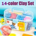 Plastic Crystal Clay Soft Plasticine Slime Toy - Multi Colo. 