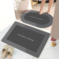 carpet bath mat 1PCS Absorbent non-slip floor mat quick drying bathroom balcony floor. 
