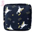 Tampon Storage Bag Adorable Cartoon Print Sanitary Napkin Storage Bag Large Capacity Zipper Pouch for Makeup Jewelry More Perfect for Mini Menstrual Product Bag.