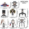 Skibidi Toilet Building Blocks Toy Set Tv Man Cameraman Speakerman Drill Man Clock Camera Speaker Man Skibidi Toilet Block Toy.