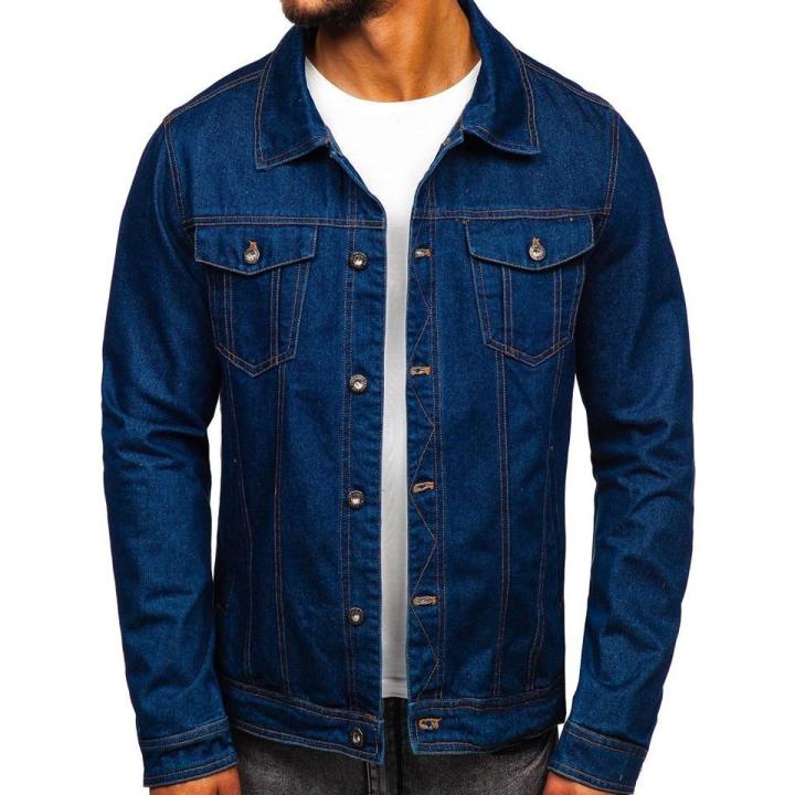 Men's Fashion Winter Jeans Jacket