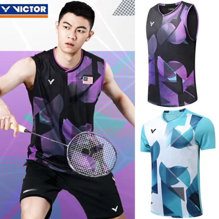Badminton%20Clothing%20Men's%20Li%20Zijia%20Racing%20Suit%20Malaysia%20Jersey%20Quick-Drying%20Breathable%20Summer%20Outdoor%20Sportswear%20-%20Image%204