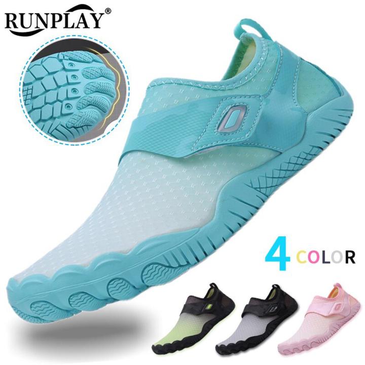 Water Shoes For Men Women Beach Barefoot Aqua Shoes Five Fingers Swimming Sandals Fitness Drainage Wading Hiking Sports Sneakers