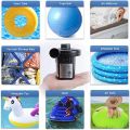 Electric Air Pump Quick-fill Portable Inflator Deflator Air Mattress Pump.