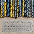 Bit Gauge 1.59-12.7cm Bits Drill Bit Size Gauge Index Gauge. 