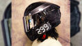 Helmet Sticker - 299 kmH ( Waterproof & Premium quality) helmet sticker bike Helmet Stickers.