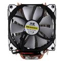 SNOWMAN CPU Cooler Master 5 Direct Contact Heatpipes freeze Tower Cooling System CPU Cooling Double Fan with PWM 2 Fans.