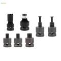 Chuck Impact Wrench Conversion Bit Conversion Head Portable Hardware Drill Chuck Converter Screwdriver Bit for Ratchet Wrench. 