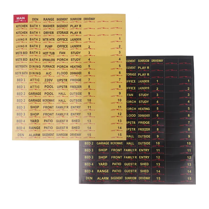129%20Pcs%20Circuit%20Breaker%20Box%20Labels%20Conspicuous%20Identification%20Weatherproof%20Fuse%20Box%20Stickers%20For%20Home%20Office%20Electrical%20Panels%20Gonghpng%20-%20Image%202