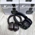 Marshall MAJOR IV Wireless Bluetooth Headphones Heavy Bass Foldable Earphones for Music Gaming with Microphone Headset. 