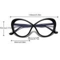 New Stylish Vintage Oversized Oval Frame Eyeglasses New Oval Frame Candy Color Anti-blue Light Eyewear Eyewear Brand Design Popular Glasses for Glasses Trendy Eyewear Retro Frames Fashionable Shades. 