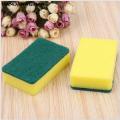 Dish Washing Foam 2 Pcs Double Sided Scrubber Sponge-Magic Clean Kitchen Sponge Washing Waist. 