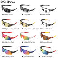OQ BOGA 12 Styles Unisex Fashion Explosion-proof Cycling Sunglasses Men Women Outdoor Driving Night Vision Reflective Half Rim Anti-glare Sun Glasses UV400. 