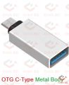 OTG C-Type Metal Body Type C Male Adapter To USB 3.0 Female Converter OTG Function USB 3.0 OTG Data Sync For Android Mobile Phone. 