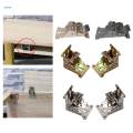 Foldable Support Bracket Furniture Leg Fitting for Workbench Table Furniture.