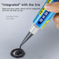 【Hot item】 Black Tyre Repair Instant Car Tire Repair Glue Strong Glues Wear-resistant Non-corrosive Adhesive Glue Jessica.