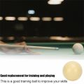 Entertainment Equipment Replacement Snooker Training 52.5MM Practice Billiard Ball Billiard Pool Ball Billiard Cue Ball Billiard Eight Ball Black 8 Ball White Cue Ball.