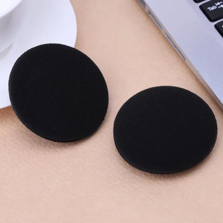 10%20x%2060mm%20Foam%20Pads%20Ear%20Pad%20Sponge%20Earpad%20Headphone%20Cover%20For%20Headset%202.4"%20-%20Image%204