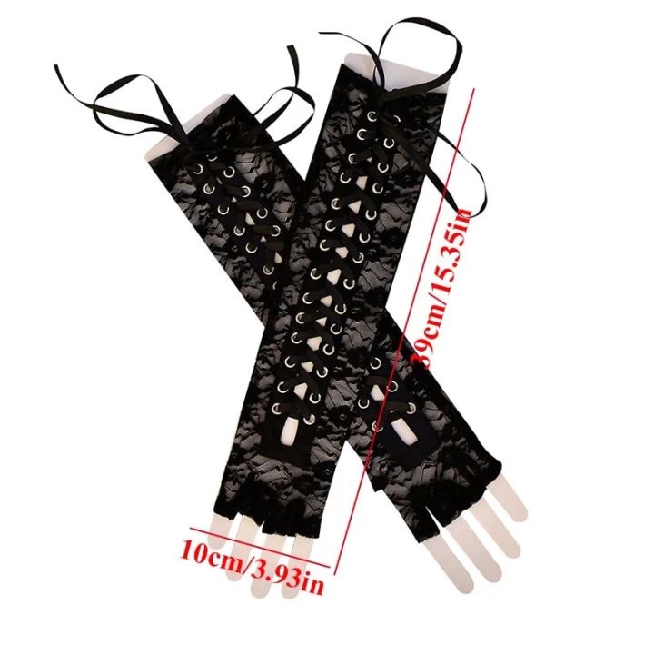 Women%20Gloves%20Long%20Fishnet%20Mesh%20Gloves%20Arm%20Sleeve%20Lace%20Bandage%20Half-Finger%20Gloves%20Satin%20Ribbon%20Ties%20Up%20Cool%20Gothic%20Punk%20Gloves%20-%20Image%202