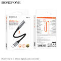 BOROFONE BV16 Type-C to 3.5mm Digital Audio Converter Type C to 3.5mm Audio Cable Converter. 