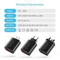 USB PD Charger 48W Type C Fast Charging Phone Power Adapter Quick Charge 3.0 For iPhone Xiaomi 13 14 Huawei Samsung Wall Charger. 
