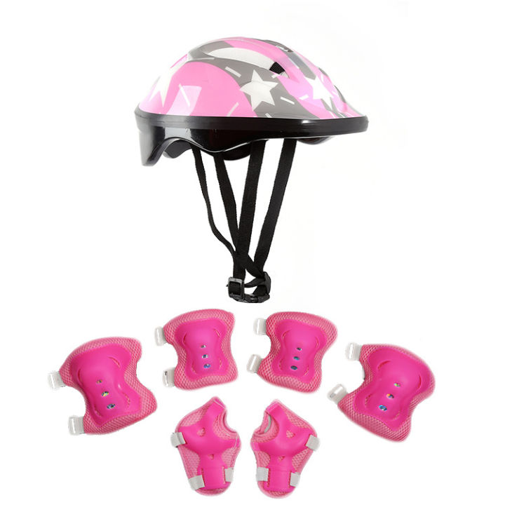 Roller%20Skating%20Balance%20Bike%20Kids%20Helmet%20Set%20Protective%20Gear%20Skateboard%20Roller%20Skating%20Seven-Piece%20Kids%20Protective%20Gear%20Set%20-%20Image%202