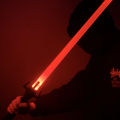 2-in-1 Star Wars Laser Sword 80cm Lightsaber Colorful Flash Stick With Sound For Halloween Dress Up. 