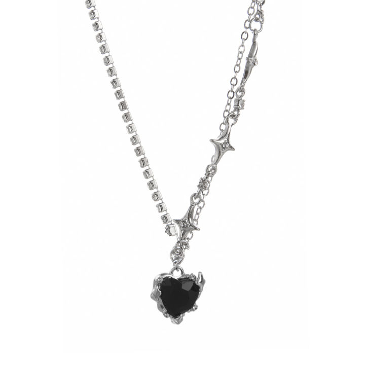 Purple%20Black%20Love%20Shape%20Pendant%20Necklace%20Heart%20Star%20Crystal%20Splice%20Chain%20For%20Women%20Girl%20Jewelry%20Accessories%20Gift%201Pcs%20-%20Image%209