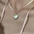 Jewelry Accessories Bow Tie Choker Chain Birthday Party Sweet Heart Necklace Lovely Star Pink Ribbon for Fashion Elegant.