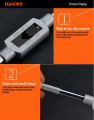 Harden M3-12 Tap Holder Adjustable Tap Wrench for Thread Tap Handle spanner Steel Hand Taps Holder Tapping Reamer Tools 610431. 