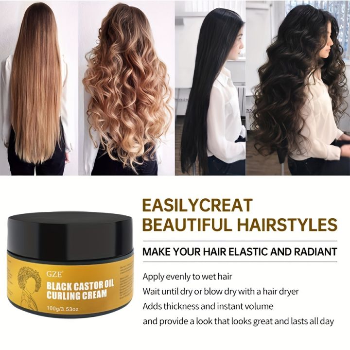 GZE%20Black%20Castor%20Oil%20Curl%20Defining%20Cream%20Non-stick%20Hydrates%20eliminates%20frizz,%20Hair-Smoothing%20Anti-Frizz%20Cream%20to%20Define%20-%20Image%205