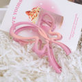 New Bow Knot Giant Hair Claw Colorful Big Hair Claw Clips Hair Accessories for Girls. 