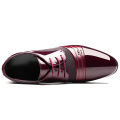 Former PU Leather Shoes for Men Lace Up Oxfords Wedding Shoes for Male Dress Shoes for Party Zapatos Para Hombre De Vestir KEEMEEUYZO.