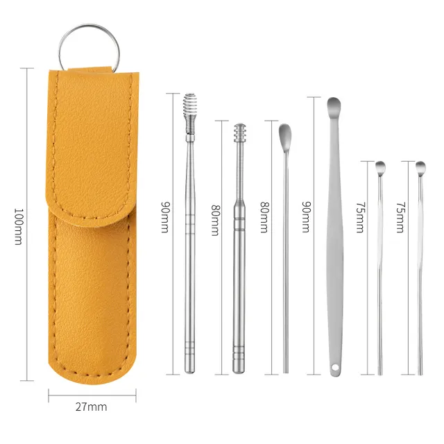 6pcs%20Stainless%20Steel%20Ear%20Pick%20Cleaner%20Ear%20wax%20Remover%20with%20Storage%20Box%20Year%20Cleaner%20Set%20Leather%20Case%20With%20Stainless%20Steel%20-%20Image%202