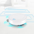OUMERY New Robot Vacuum Cleaner Automatic Smart Sweeping Robot Home Sweeping Machine Mites Removal Low Noise Indoor White.