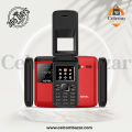 Kgtel K-40 New Feature Phone with Dual SIM, Camera, and Battery - Elegant Red/Black.