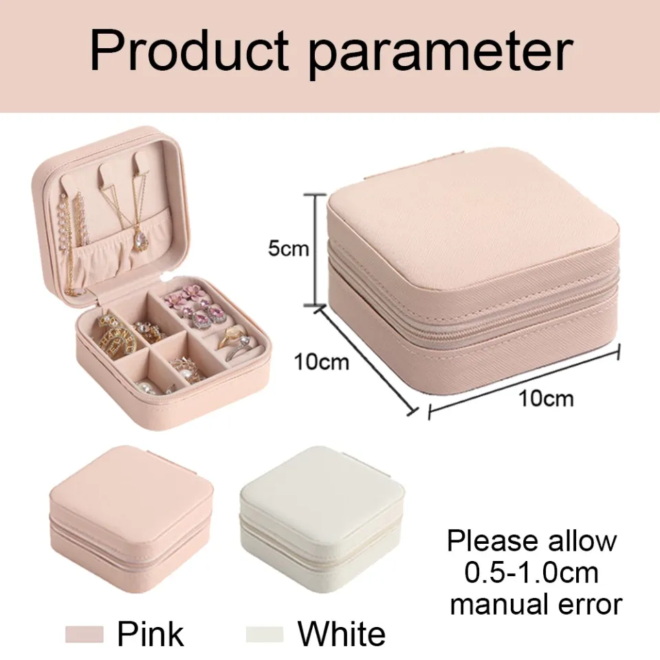 PATIKIL Travel Jewelry Case, R Initial Small Travel...