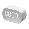 【FUPANG】S15 wireless Bluetooth speaker mini alarm clock (white) S15 S15 (pink).