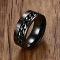 Superman black Finger Ring for Men.